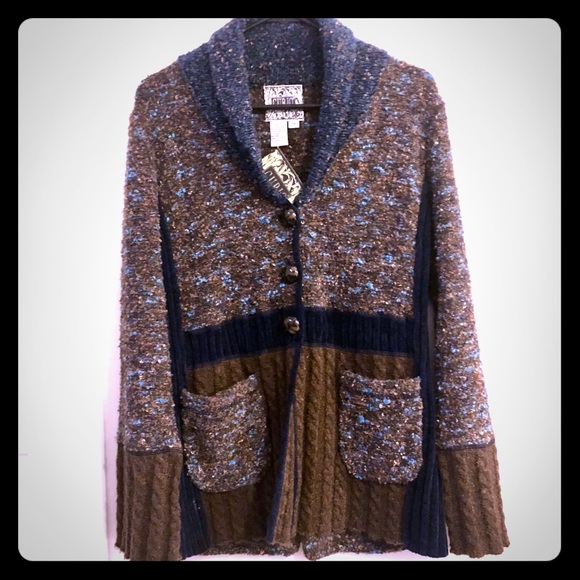 Anthropologie Curio Knit Sweater Medium - Picture 2 of 7